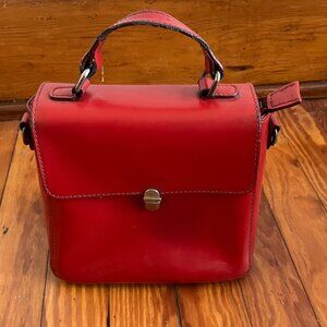 Ivana Crossbody Red | Butterfield Red Leather Purse.